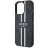 Guess GUHMP13XP4RPSK iPhone 13 Pro Max 6,7 czarny/black hardcase 4G Printed Stripes MagSafe